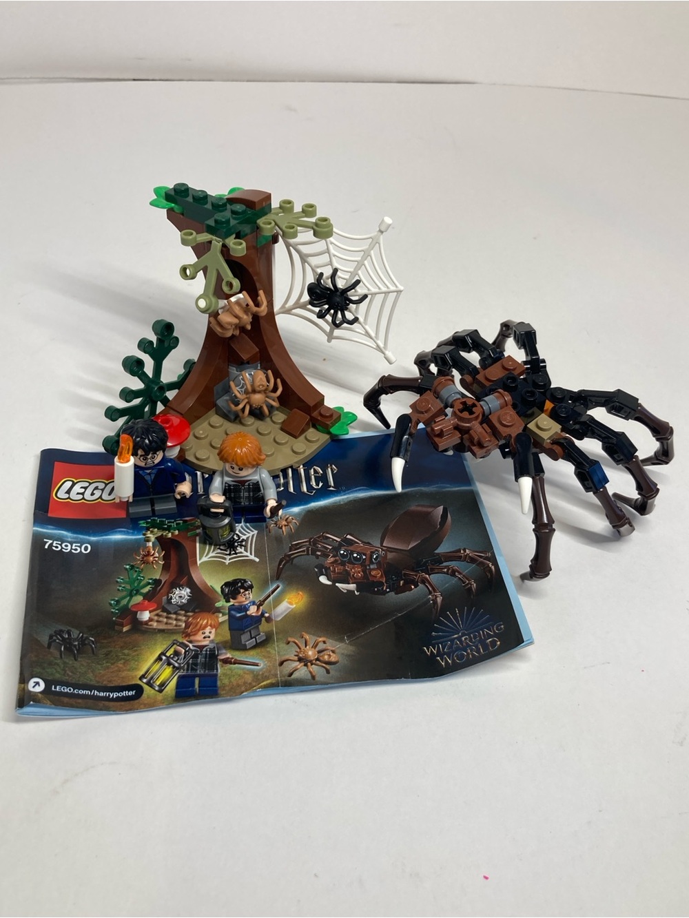 LEGO Harry Potter 75950 Aragog’s Lair With Manual Incomplete
